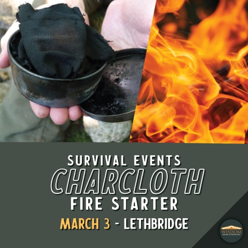 Charcloth Making and Fire Craft - Lethbridge